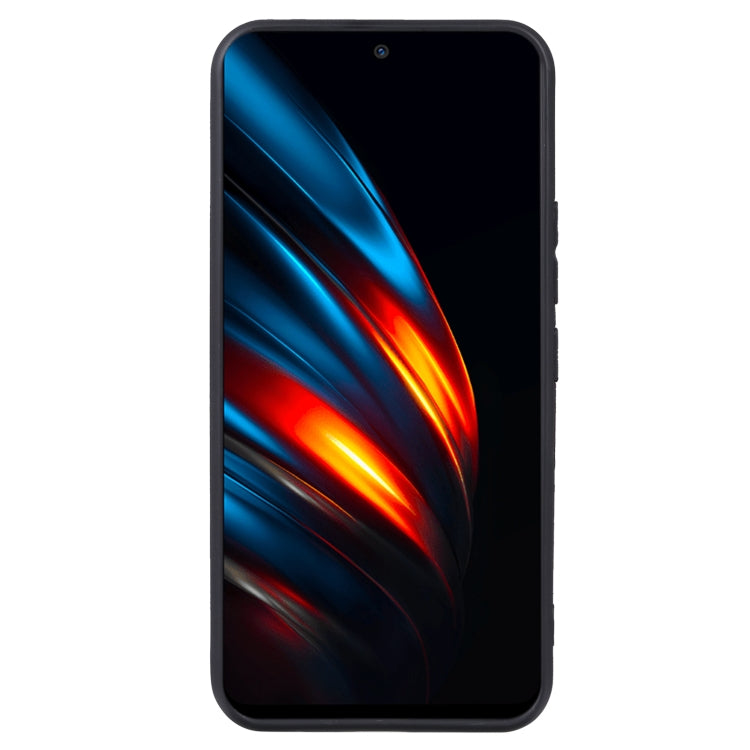 TPU Phone Case For Tecno Pova 2 / LE7(Full Matte Black)