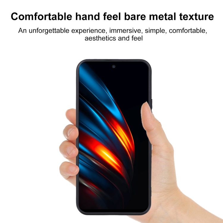 TPU Phone Case For Tecno Pova 2 / LE7(Full Matte Black)