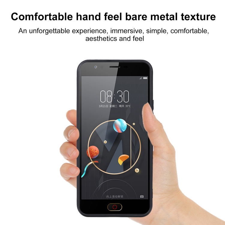 TPU Phone Case For ZTE nubia M2 Lite(Full Matte Black)