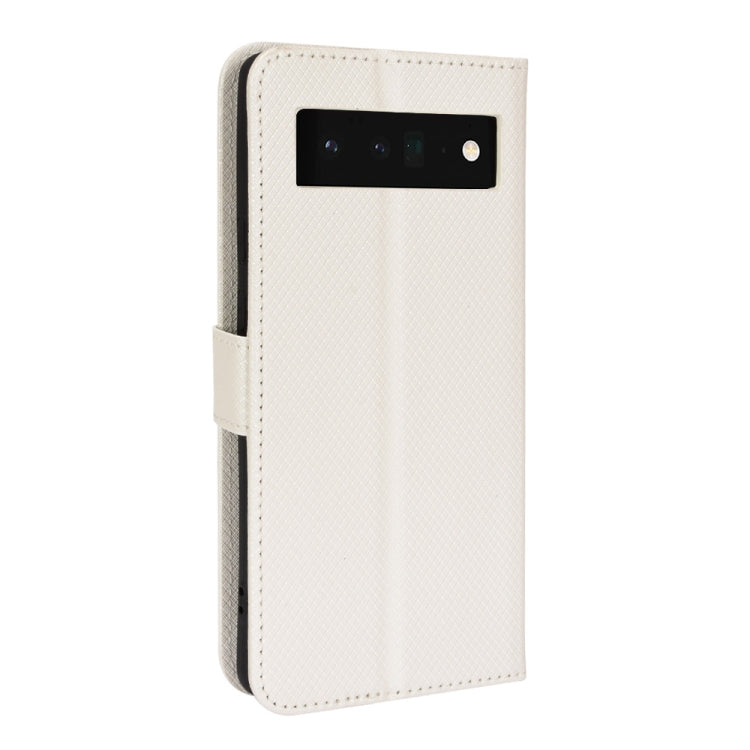 For Google Pixel 6 Pro Diamond Texture Leather Phone Case