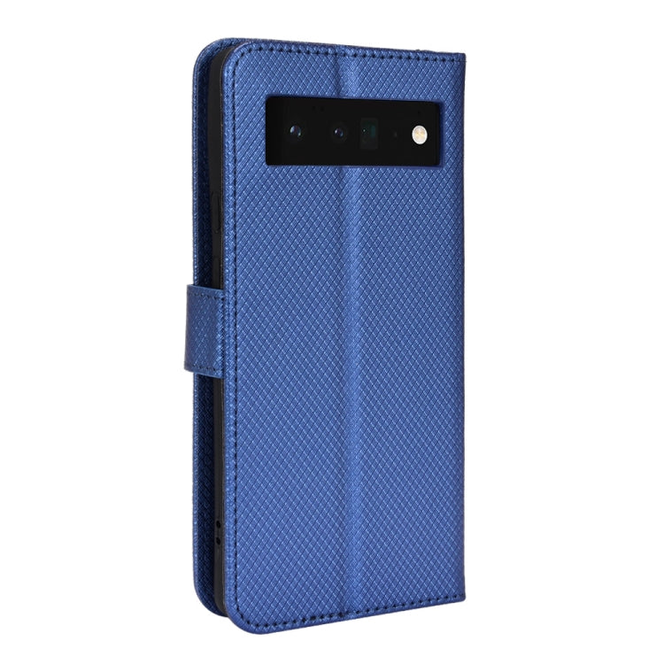 For Google Pixel 6 Pro Diamond Texture Leather Phone Case