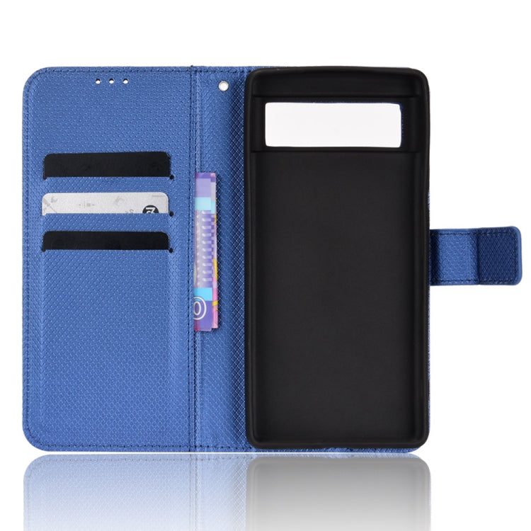 For Google Pixel 6 Pro Diamond Texture Leather Phone Case