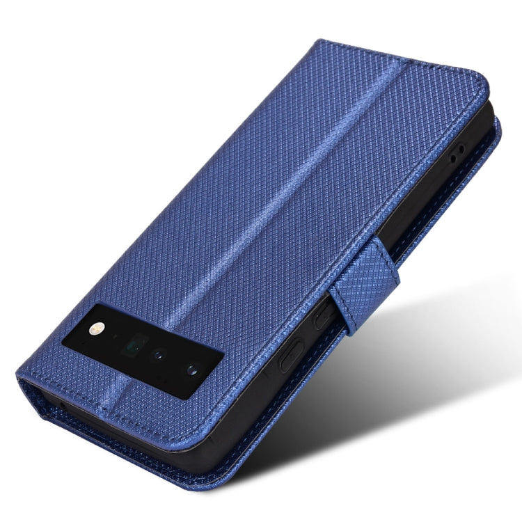 For Google Pixel 6 Pro Diamond Texture Leather Phone Case