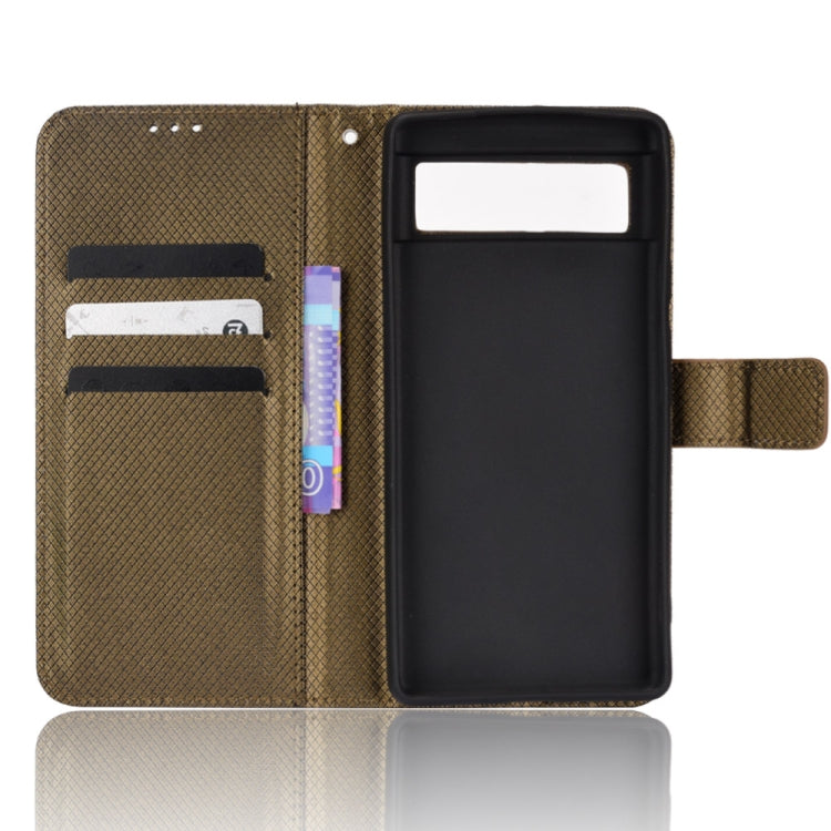 For Google Pixel 6 Pro Diamond Texture Leather Phone Case
