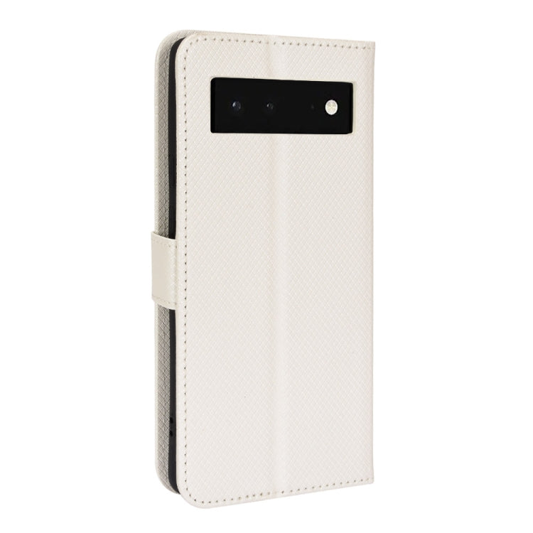 For Google Pixel 6 Diamond Texture Leather Phone Case