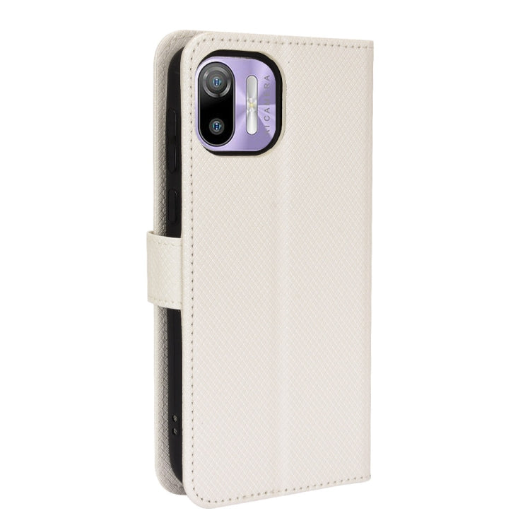 For Ulefone Note 6/ Note 6P Diamond Texture Leather Phone Case