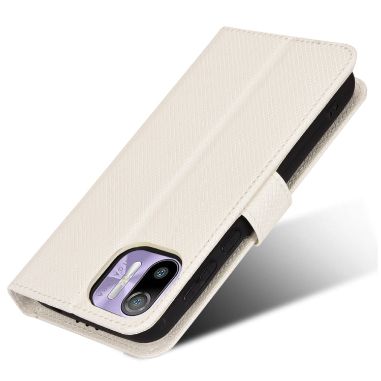 For Ulefone Note 6/ Note 6P Diamond Texture Leather Phone Case