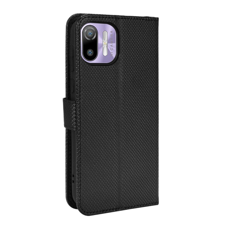 For Ulefone Note 6/ Note 6P Diamond Texture Leather Phone Case