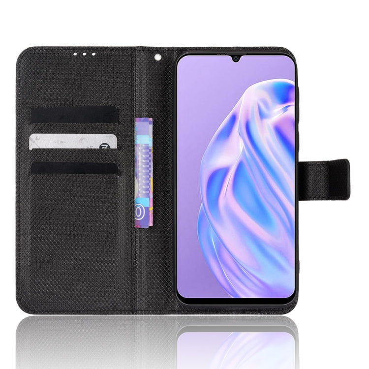 For Ulefone Note 6/ Note 6P Diamond Texture Leather Phone Case