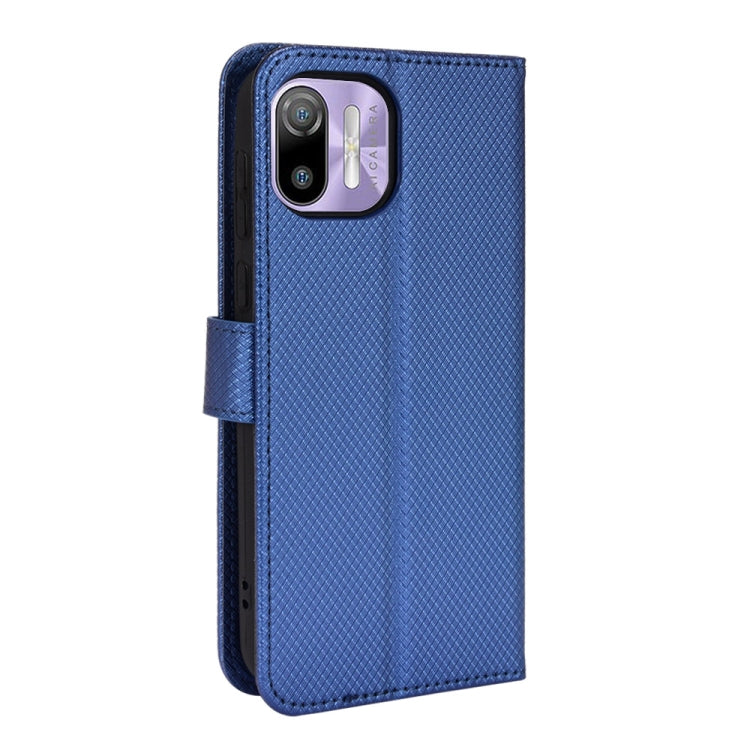 For Ulefone Note 6/ Note 6P Diamond Texture Leather Phone Case