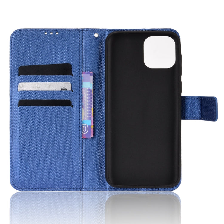 For Ulefone Note 6/ Note 6P Diamond Texture Leather Phone Case