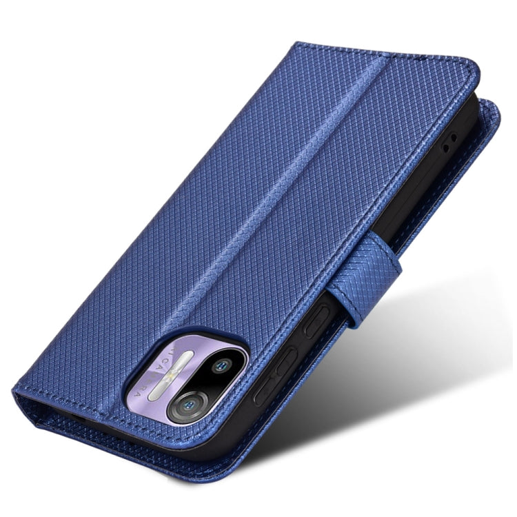 For Ulefone Note 6/ Note 6P Diamond Texture Leather Phone Case