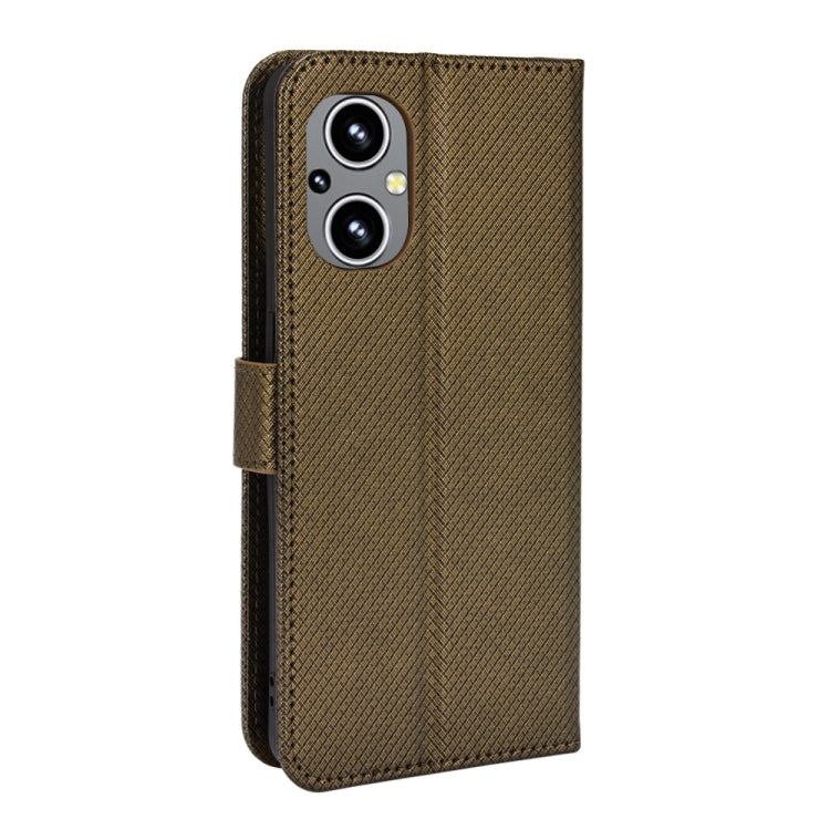 For OnePlus Nord N20 5G Diamond Texture Leather Phone Case