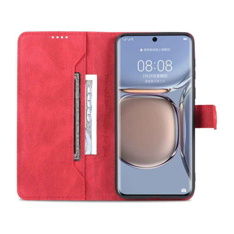 For Huawei P50 AZNS Dream II Skin Feel Horizontal Flip Leather Case