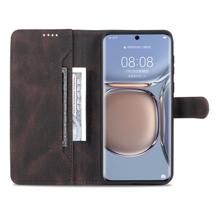 For Huawei P50 AZNS Dream II Skin Feel Horizontal Flip Leather Case
