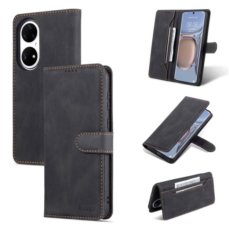 For Huawei P50 Pro AZNS Dream II Skin Feel Horizontal Flip Leather Case