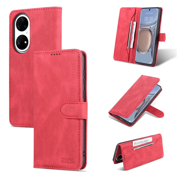 For Huawei P50 Pro AZNS Dream II Skin Feel Horizontal Flip Leather Case