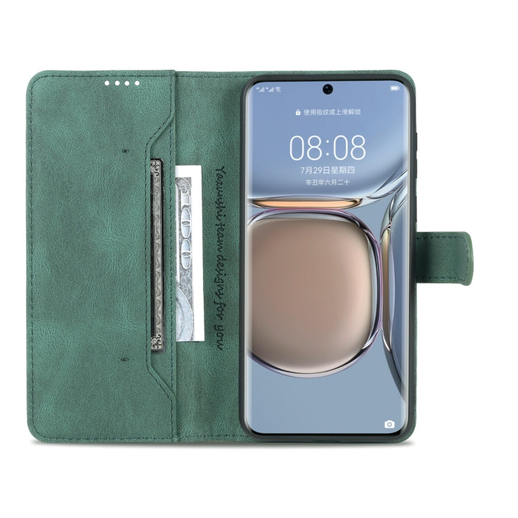 For Huawei P50 Pro AZNS Dream II Skin Feel Horizontal Flip Leather Case