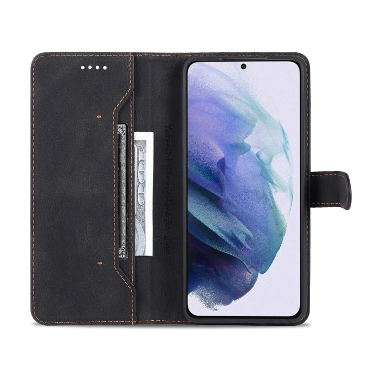For Samsung Galaxy S21 FE 5G AZNS Dream II Skin Feel Horizontal Flip Leather Case