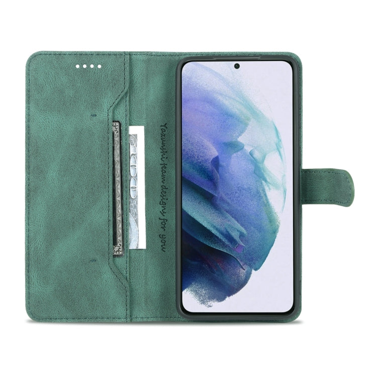 For Samsung Galaxy S21 FE 5G AZNS Dream II Skin Feel Horizontal Flip Leather Case