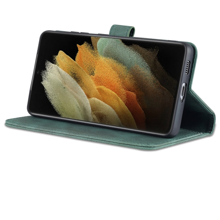For Samsung Galaxy S21 Ultra 5G AZNS Dream II Skin Feel Horizontal Flip Leather Case