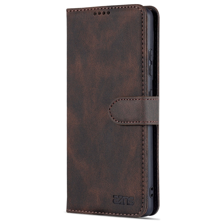 For Samsung Galaxy S21 Ultra 5G AZNS Dream II Skin Feel Horizontal Flip Leather Case