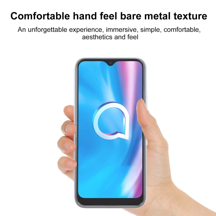 TPU Phone Case For Alcatel 1SE Light 4087U(Full Matte Translucent)