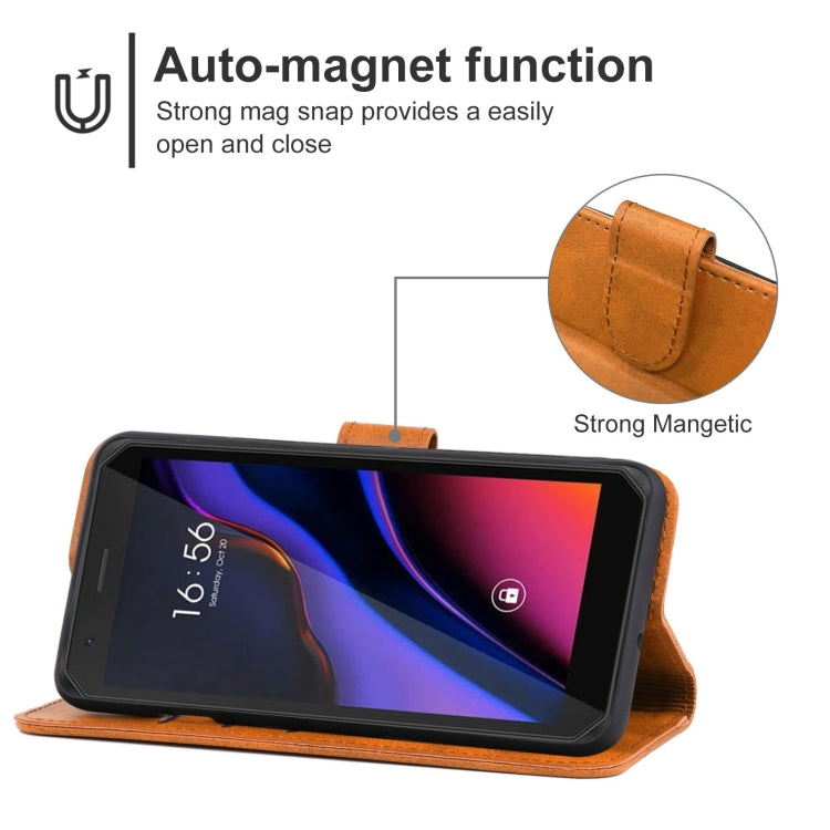 Leather Phone Case For Blackview OSCAL S60 Pro