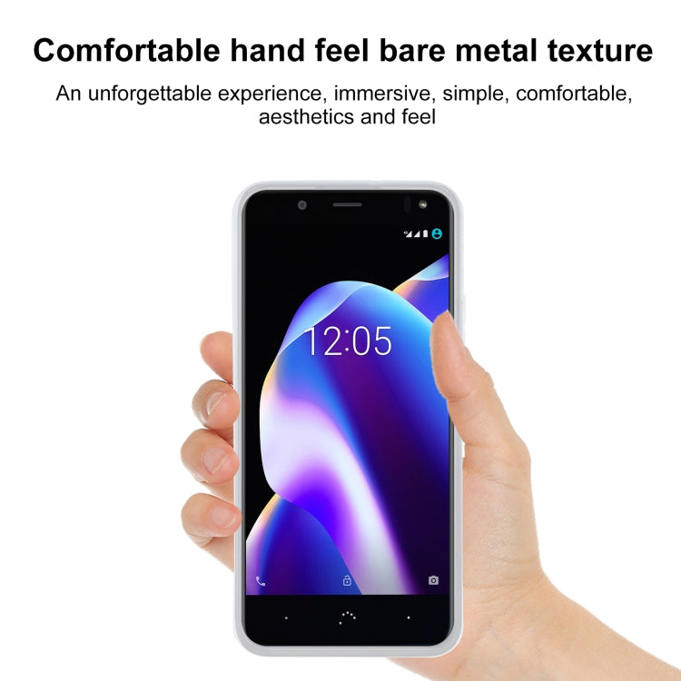 TPU Phone Case For BQ U2(Pudding Transparent White)