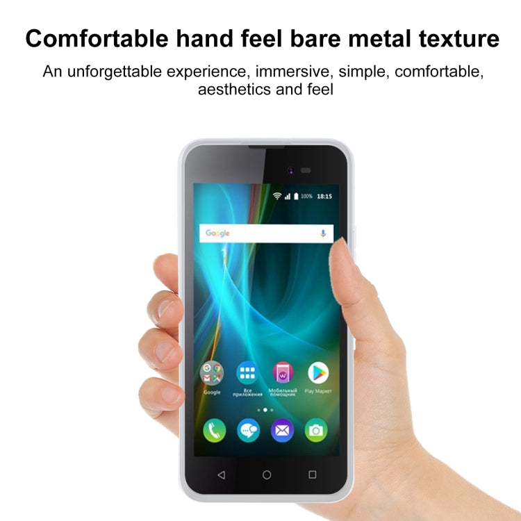 TPU Phone Case For BQ 5035(Pudding Transparent White)