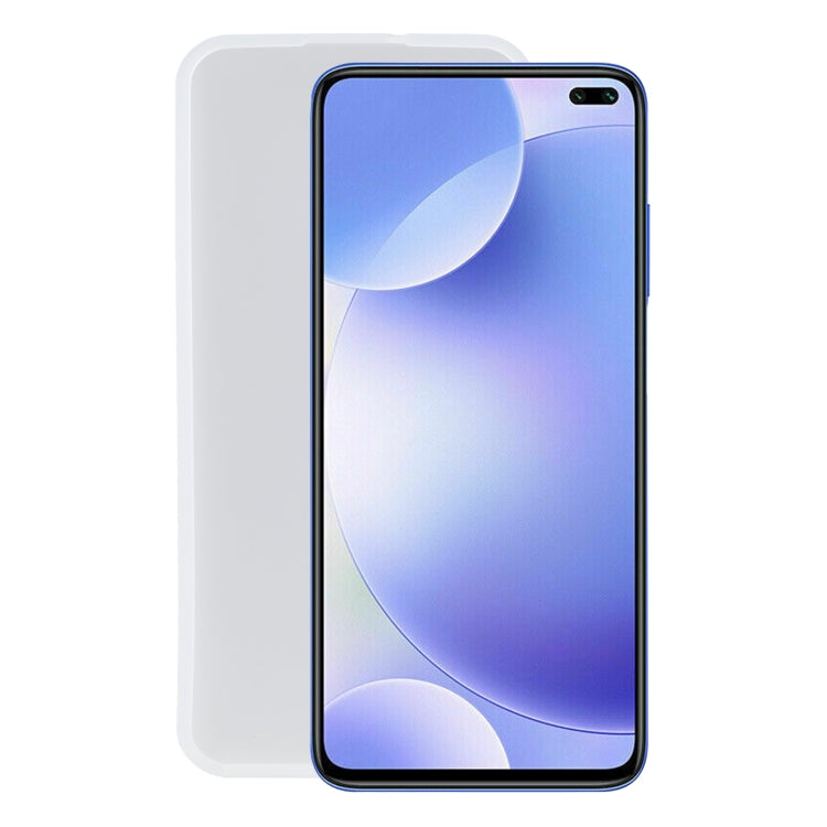 TPU Phone Case For Xiaomi Redmi K30i(Pudding Transparent White)