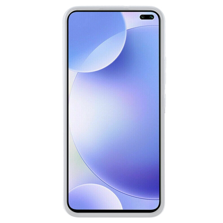 TPU Phone Case For Xiaomi Redmi K30i(Pudding Transparent White)
