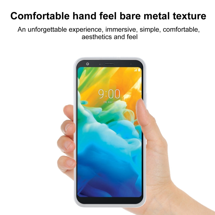 TPU Phone Case For LG Stylo 4(Pudding Transparent White)