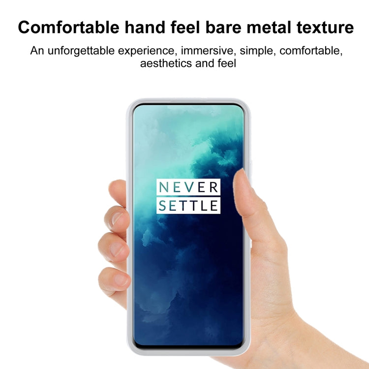 TPU Phone Case For OnePlus 7T Pro(Pudding Transparent White)