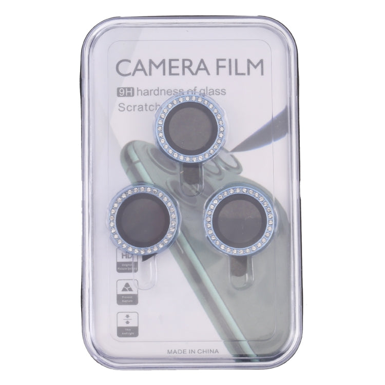 For iPhone 13 Pro Max / 13 Pro 9H Point Drill Camera Lens Protector Ring