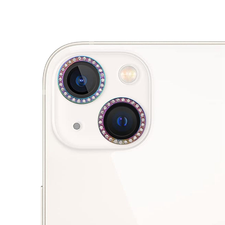 For iPhone 13 9H Point Drill Camera Lens Protector Circle