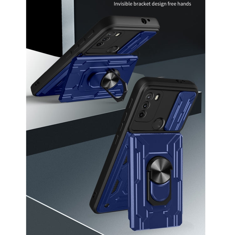 For Motorola Moto G50 Sliding Camshield Card Phone Case