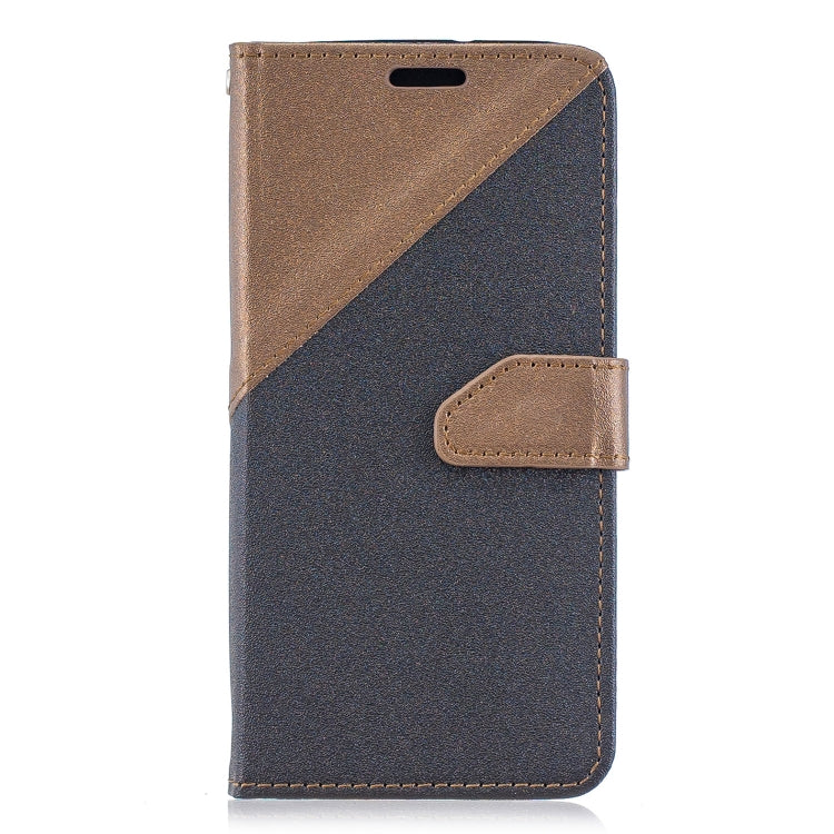 For Galaxy  A20E Matching Color Frosted Texture Horizontal Flip PU Leather Case with Holder & Card Slots & Lanyard