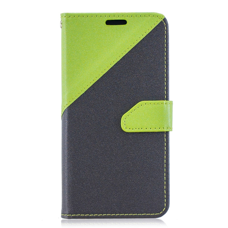 For Galaxy  A20E Matching Color Frosted Texture Horizontal Flip PU Leather Case with Holder & Card Slots & Lanyard