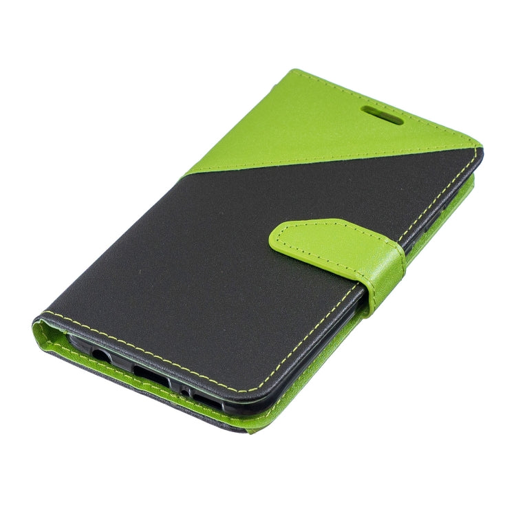For Galaxy  A20E Matching Color Frosted Texture Horizontal Flip PU Leather Case with Holder & Card Slots & Lanyard