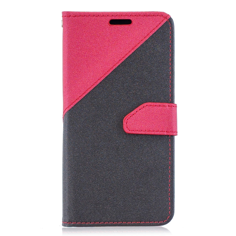 For Galaxy  A30 Matching Color Frosted Texture Horizontal Flip PU Leather Case with Holder & Card Slots & Lanyard