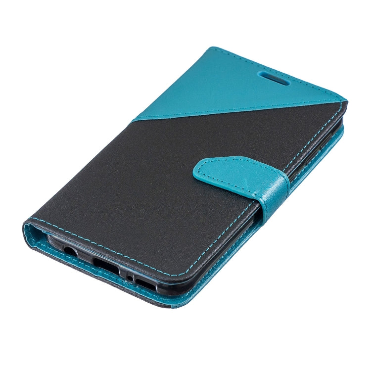 For Galaxy  A30 Matching Color Frosted Texture Horizontal Flip PU Leather Case with Holder & Card Slots & Lanyard