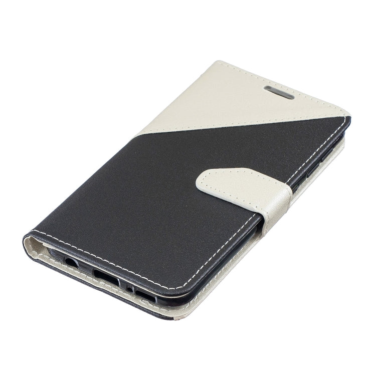 For Galaxy  A30 Matching Color Frosted Texture Horizontal Flip PU Leather Case with Holder & Card Slots & Lanyard