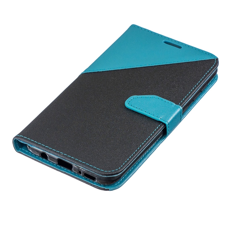 For Galaxy  A50 Matching Color Frosted Texture Horizontal Flip PU Leather Case with Holder & Card Slots & Lanyard