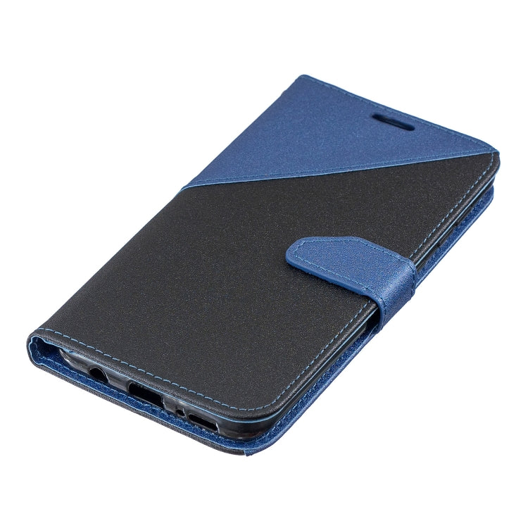 For Galaxy  A50 Matching Color Frosted Texture Horizontal Flip PU Leather Case with Holder & Card Slots & Lanyard