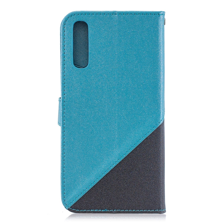 For Galaxy  A70 Matching Color Frosted Texture Horizontal Flip PU Leather Case with Holder & Card Slots & Lanyard