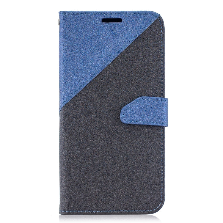 For Galaxy  A70 Matching Color Frosted Texture Horizontal Flip PU Leather Case with Holder & Card Slots & Lanyard