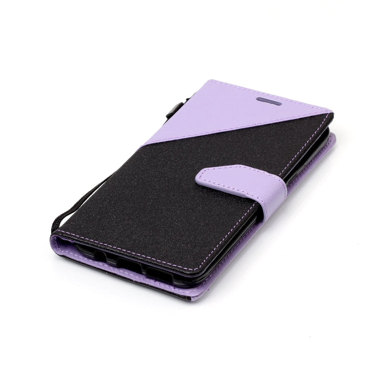 For  Galaxy S8 Matching Color Frosted Texture Horizontal Flip PU Leather Case with Holder & Card Slots & Lanyard