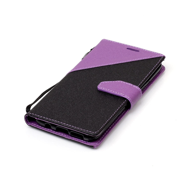For  Galaxy S8 Matching Color Frosted Texture Horizontal Flip PU Leather Case with Holder & Card Slots & Lanyard
