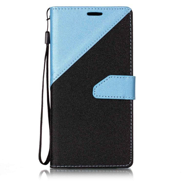 For  Galaxy S8 Matching Color Frosted Texture Horizontal Flip PU Leather Case with Holder & Card Slots & Lanyard